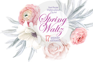 Spring Waltz Separate Elements