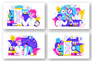 10 Genetics Testing Illustration, a Person Illustration by denayunebgt (Thumbnail 3 of 4)