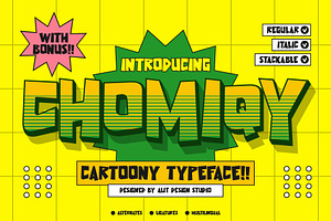 Chomiqy Typeface