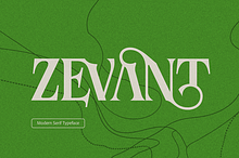 Zevant - Serif Font