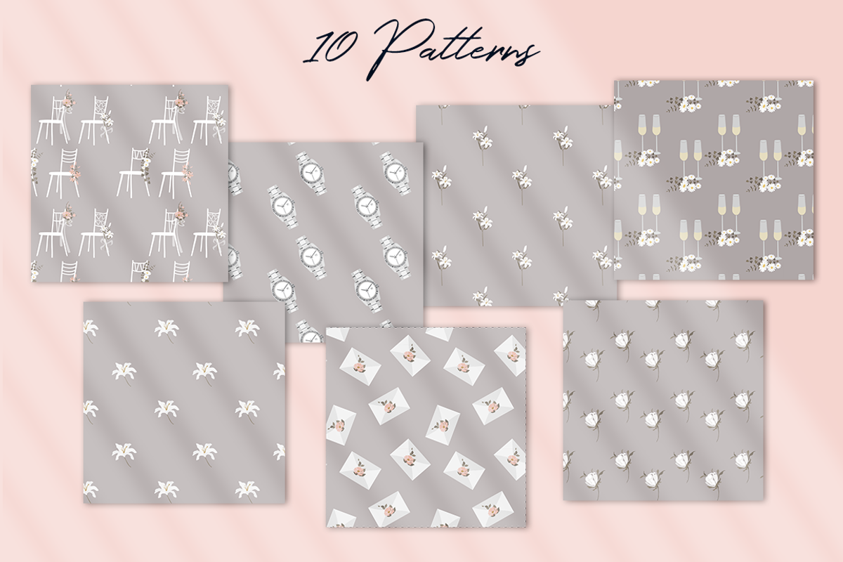 Wedding Collection Illustration Set, a Person Illustration by Irena Art (Photo 10 of 14)