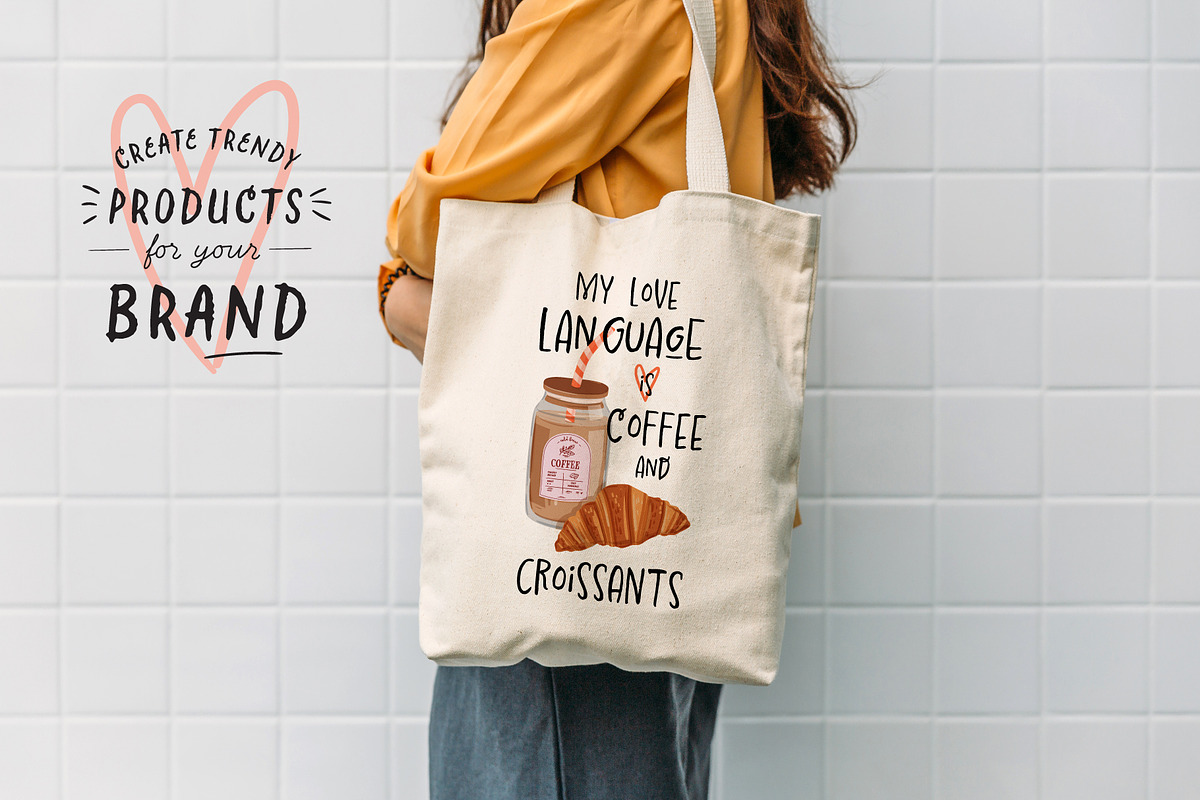 Coffee Lover & Coffeeshop Clipart, a Food Illustration by Ruslana Lubenets (Photo 7 of 16)