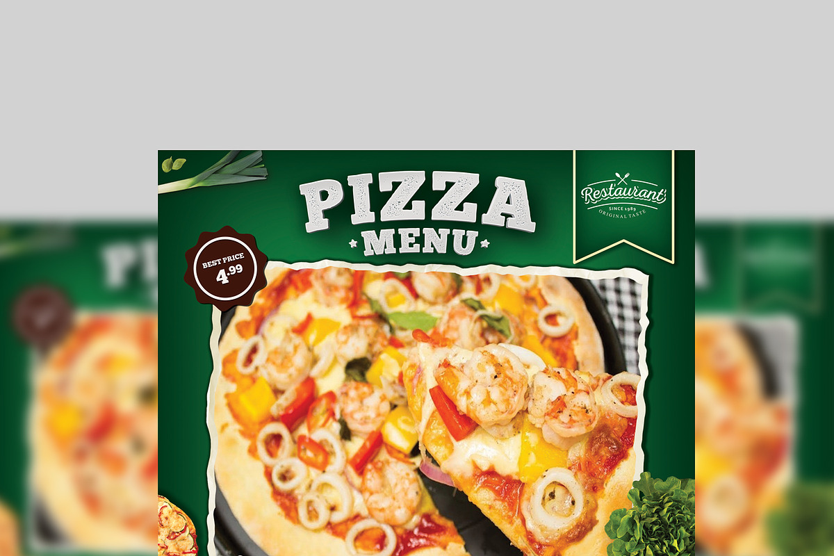 Pizza Flyer, a Brochure Template by GreenPixi (Photo 3 of 4)