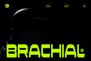 CS Brachial – Modern Futuristic Font, a Sans Serif Font by Craft Supply Co. (Thumbnail 1 of 8)