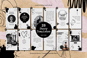 Typewriter Canva Instagram Template, a Social Media Template by Millusti (Thumbnail 6 of 10)