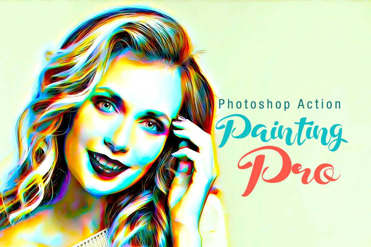 Painting Pro Photoshop Action, an Action Add-On by MRI STUDIO (Photo 1 of 7)