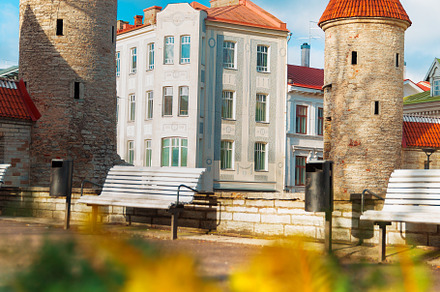 Guard towers of Viru Gate in Tallinn, a Photo by Pictures for you!!!!!!!!!