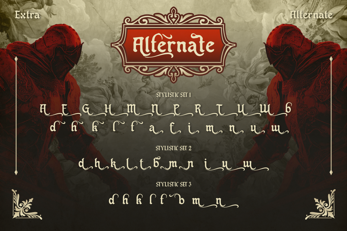 Blacher, a Blackletter Font by Burntilldead (Photo 6 of 11)
