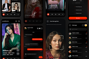 LoveAffection: Dating App UI kit, an UI Kit Template by Fluttertop (Thumbnail 6 of 8)