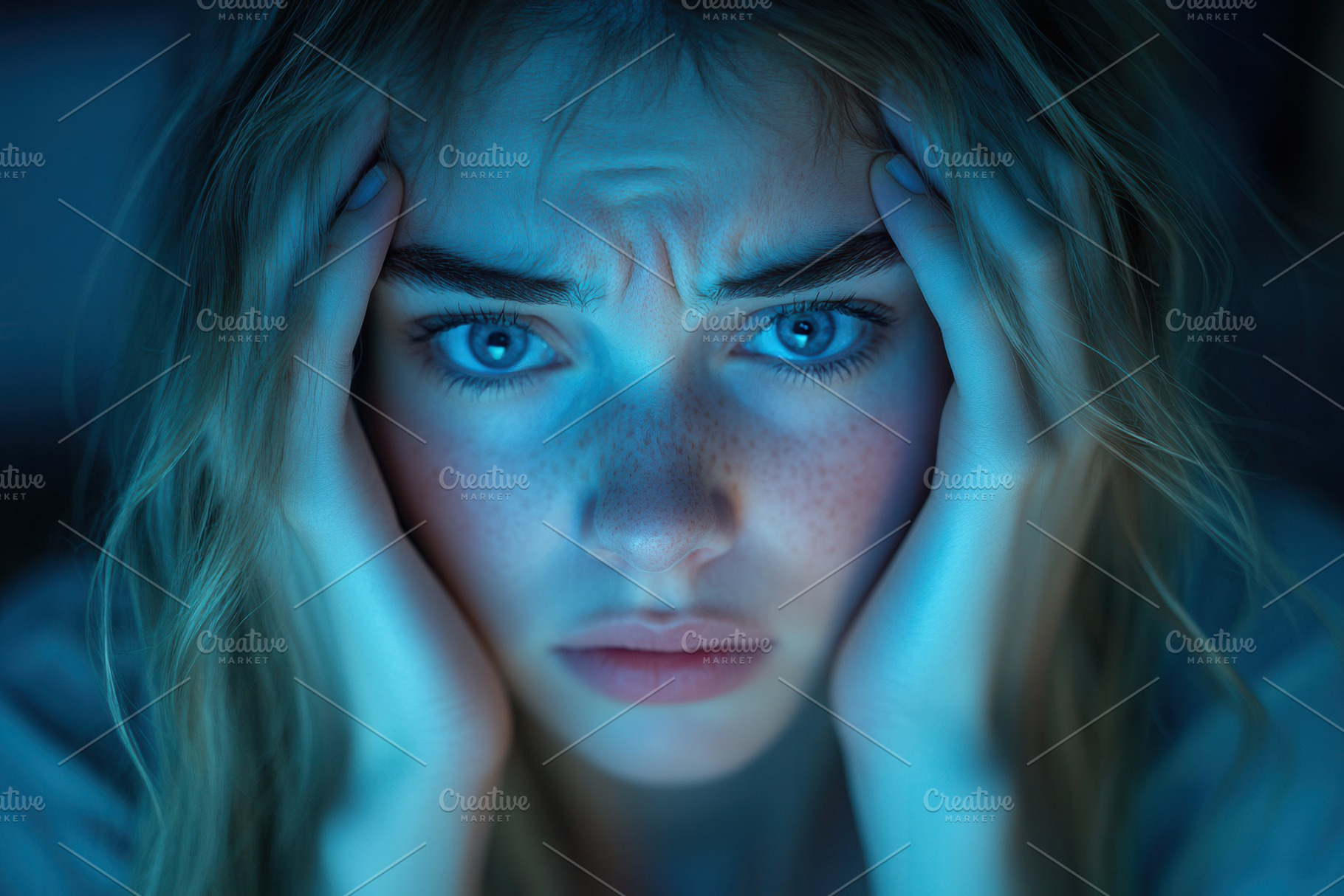 Feeling overwhelmed and anxious duri, a Photo by Tanuart