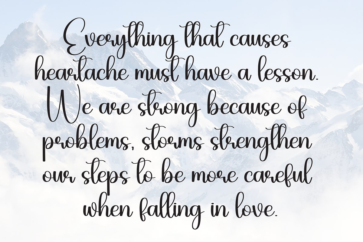 Mandala | Script Font, a Handwritten Font by Scratchones (Photo 6 of 9)