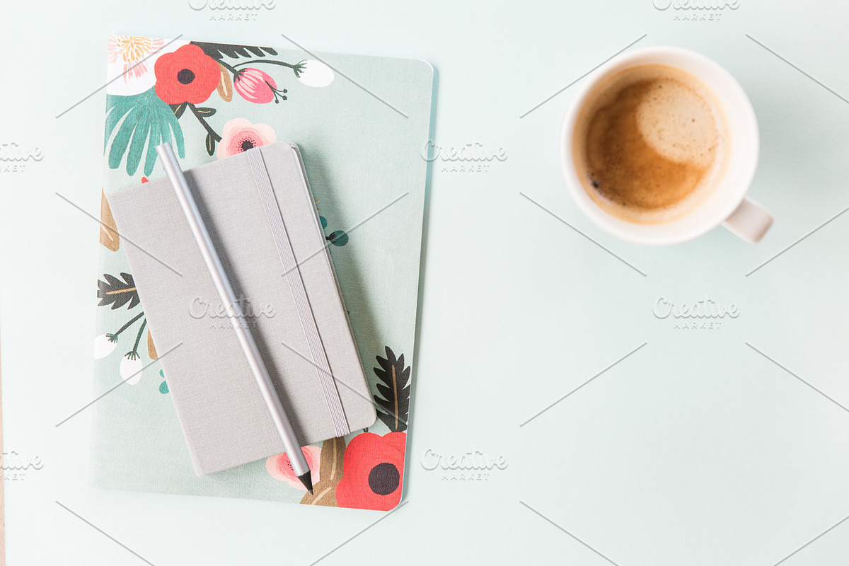 Office styled stock photos - 6, a Books & Magazine Mockup by Nellaino (Photo 7 of 8)