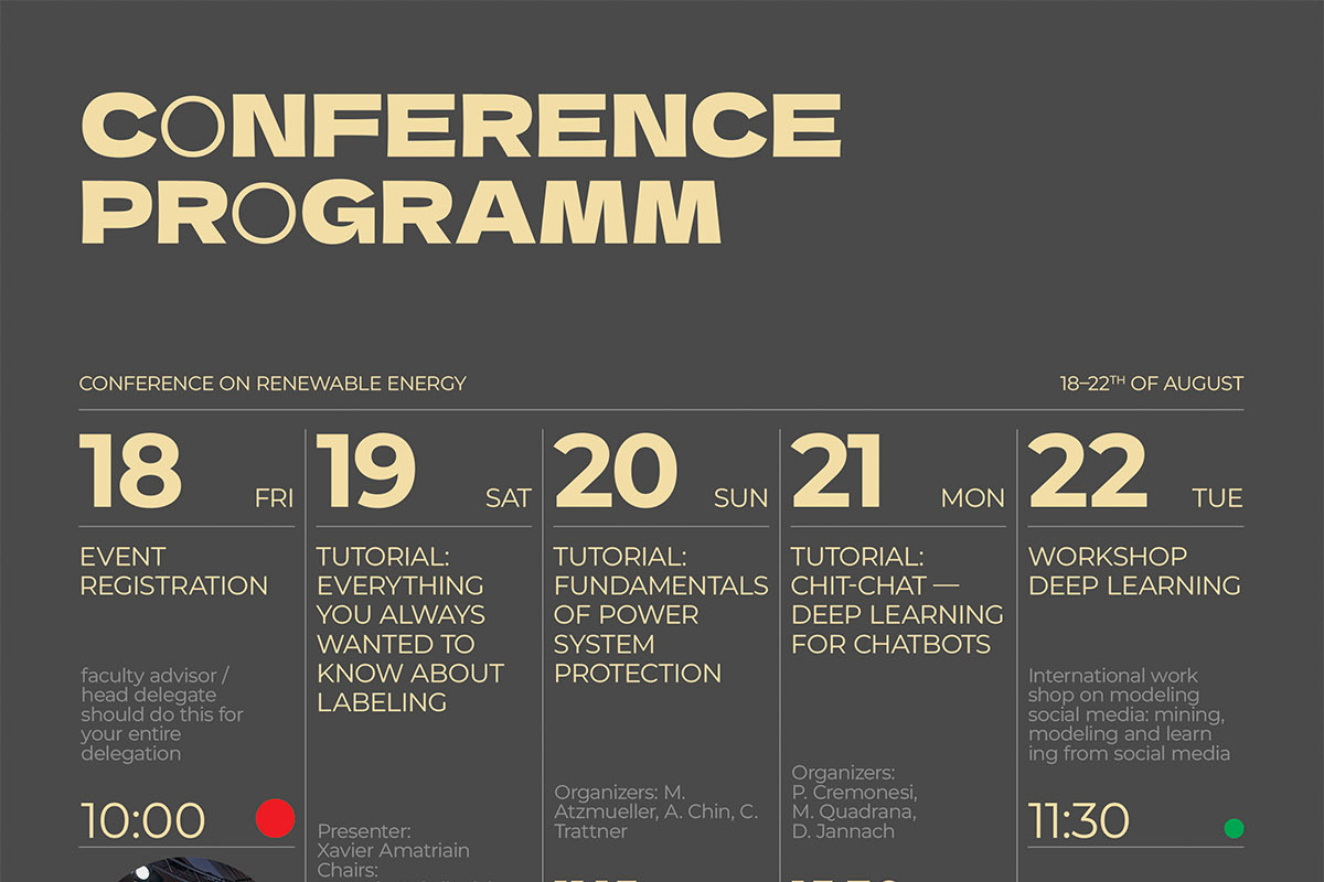 Conference Event Program Poster, a Flyer Template by Danil Polshin (Photo 7 of 9)