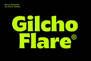 MTC Gilcho Flare - Variable Font, a Sans Serif Font by Martype (Thumbnail 1 of 20)