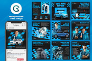 Auto Repair Social Media Pack, a Social Media Template by Geelator Studio (Thumbnail 2 of 5)