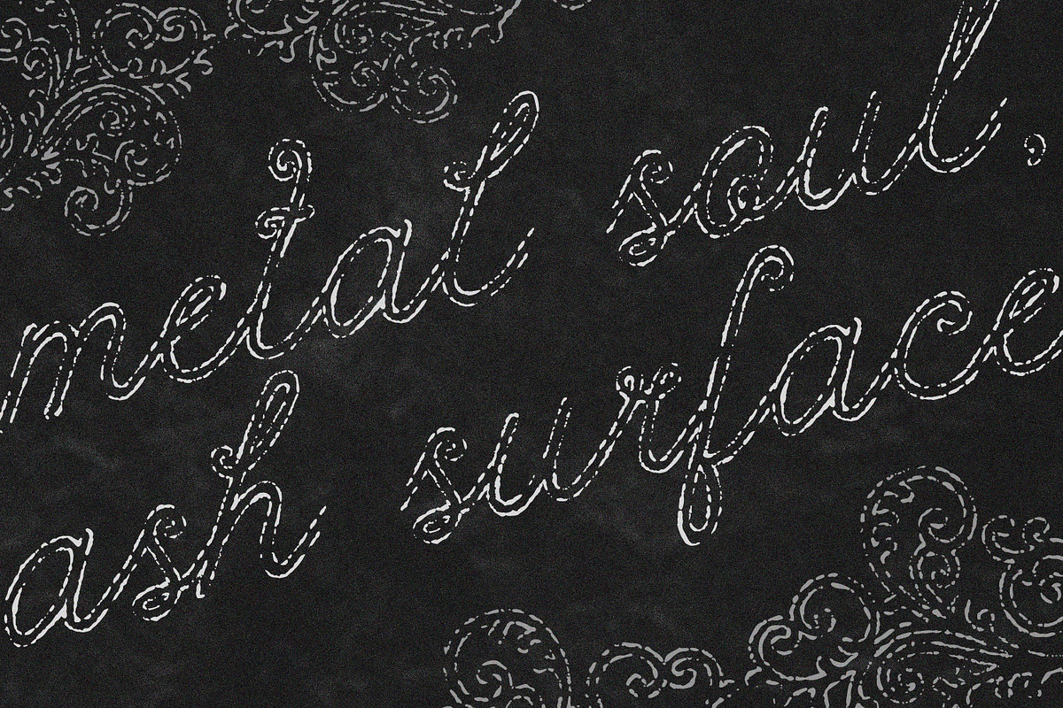 The Ash Forged Textured Script, a Script Font by AnMark (Photo 10 of 17)