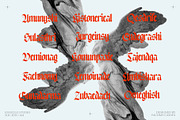 NCL Enigmatic Waesbendiy, a Blackletter Font by Enxyclo Studio (Thumbnail 6 of 18)