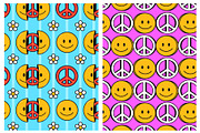 Psychedelic trippy pattern bundle, a Pattern Graphic by Slavko Kahovsky (Thumbnail 7 of 7)