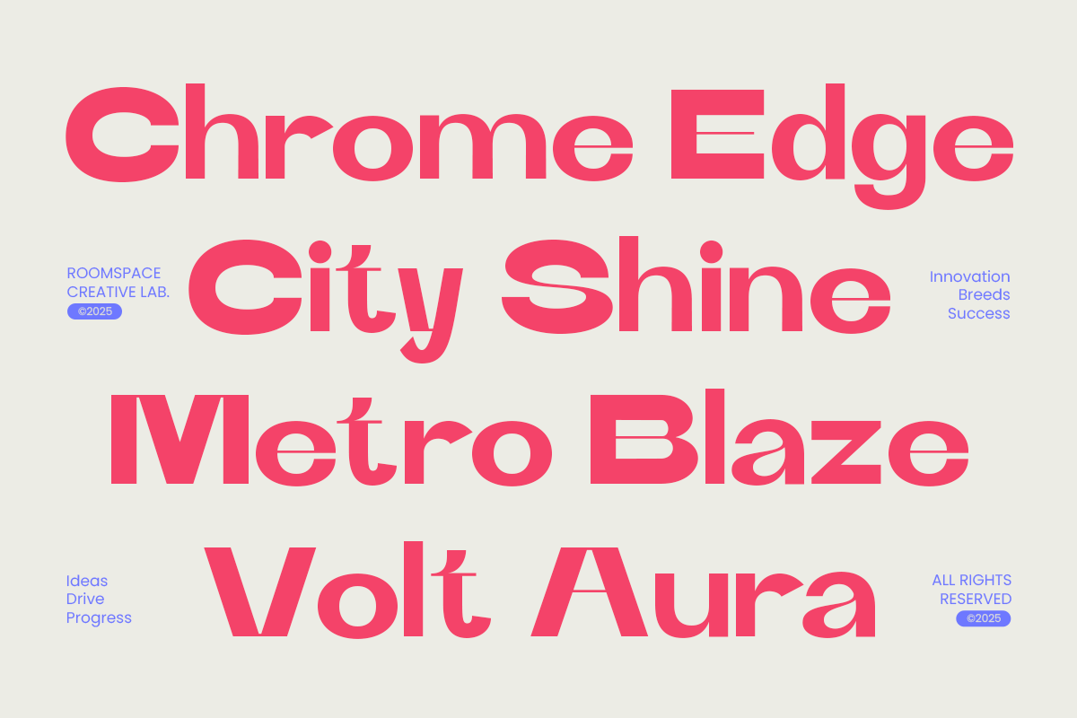 Runex – Modern Bold Expanded Sans, a Serif Font by roomspace creative lab (Photo 5 of 12)