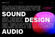 JUST Sans Font Duo — Clean + Outline, a Sans Serif Font by JUST Creative (Thumbnail 6 of 13)