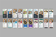 Roll-Up Banner, X Banner Design Set, a Stationery Template by Pavel_design (Thumbnail 1 of 11)