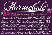 Marmelade Scripts, a Script Font by Wiescher Design (Thumbnail 4 of 6)