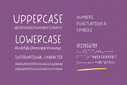 Comic Note a Handwriting Font, a Handwritten Font by Tera Asset Garage (Thumbnail 4 of 7)