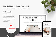 Resume / CV Template | Canva & Word, a Resume Template by CreativeZoom (Thumbnail 5 of 7)