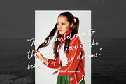 Positive Mind - Modern Chic Script, a Script Font by DoubleZ Studio (Thumbnail 4 of 11)