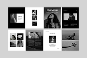 Canva minimal black and white posts, a Templates & Theme by Uyava Space (Thumbnail 7 of 14)