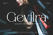 Gevilra - Elegant Serif Font, a Font by Flawless And Co (Thumbnail 1 of 10)