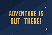 Buran Display Font, a Font by Joe Hoog (Thumbnail 2 of 4)