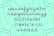 Neon Glowup by Emily Ann Hill, a Script Font by Emily Ann Hill Type Co. (Thumbnail 2 of 4)