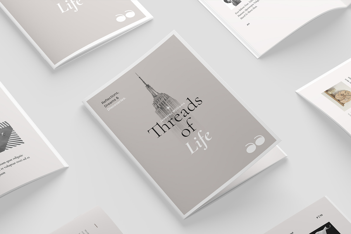 Book Layout Template, a Brochure Template by UnifyArts (Photo 2 of 17)