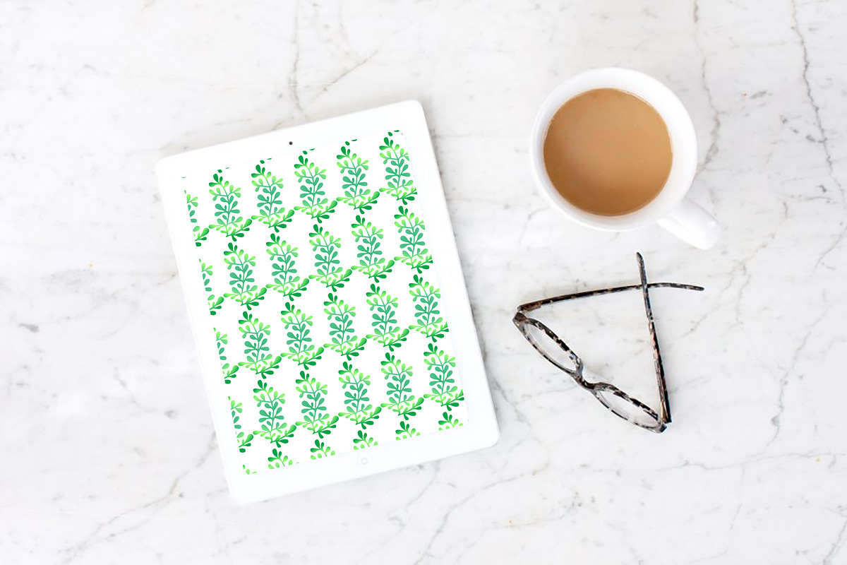 Hand Drawn Floral Pattern Set, a Pattern Graphic by Design Unique (Photo 11 of 11)