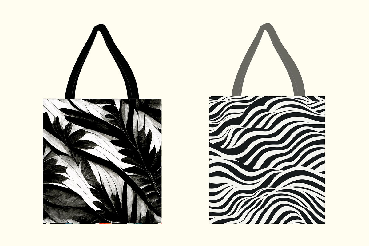 41 seamless black white mix pattern, a Pattern Graphic by ARTOZEN DIGITAL (Photo 11 of 14)