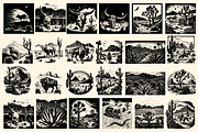 120 Western illustrations, an Illustration by Nocturnal Wolf (Thumbnail 9 of 13)