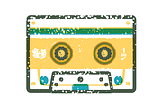 Never Forget VHS Tape Retro Stickers, an Object Illustration by Darts Lines (Thumbnail 4 of 6)