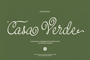 ED Casa Verde - Handwritten Script, a Handwritten Font by Emyself Design (Thumbnail 1 of 12)