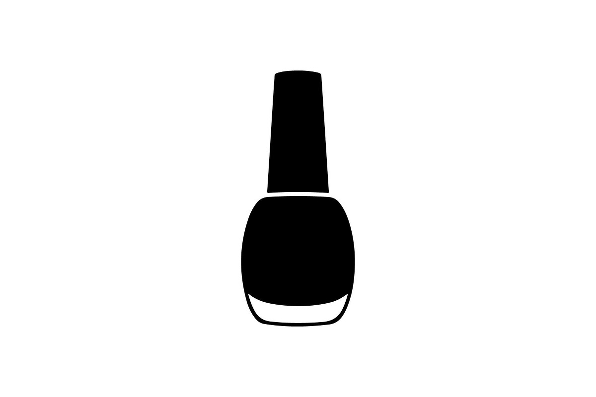 Nail Polish Bottle Silhouette, an Object Graphic by yasushie (Photo 4 of 4)