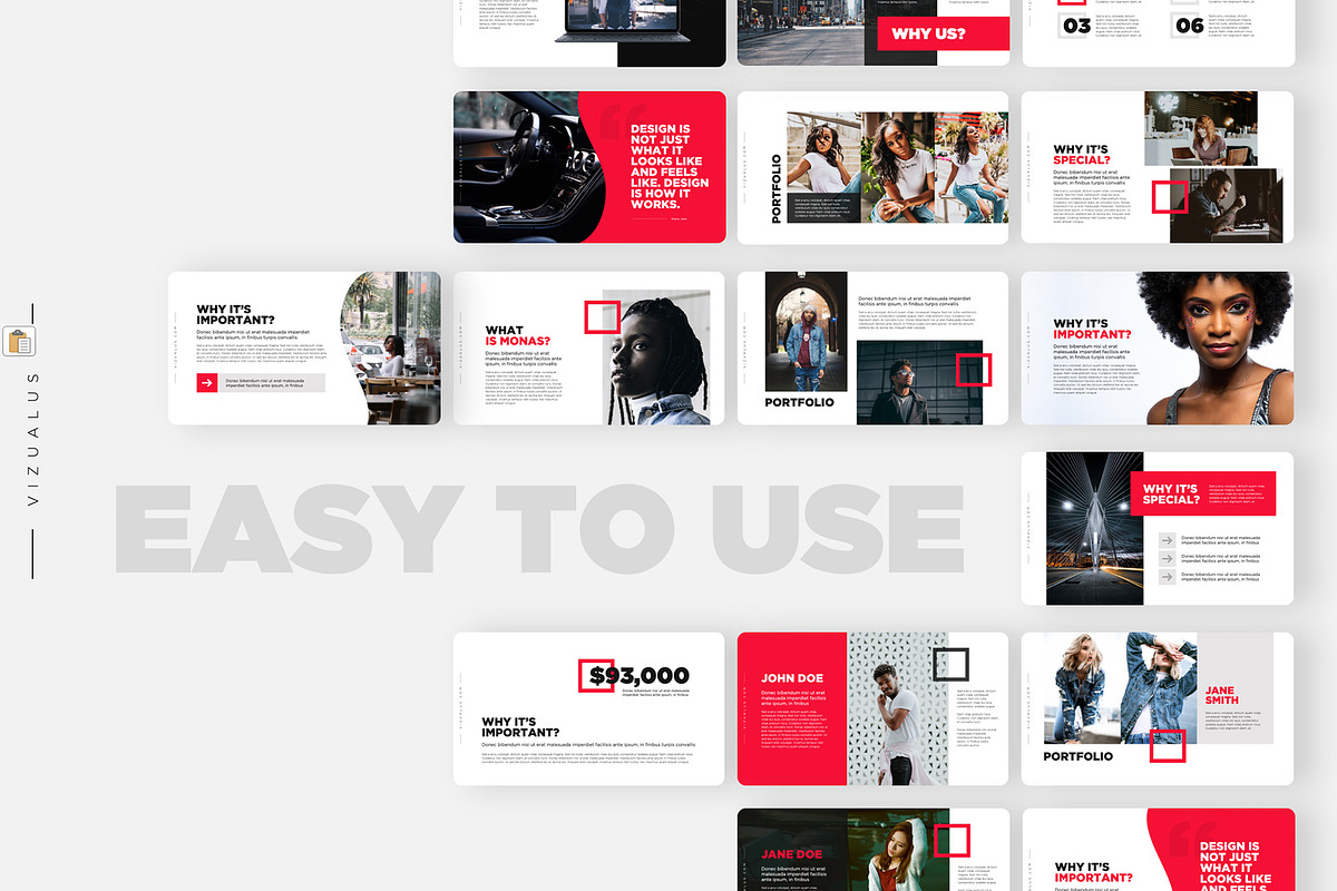 Monas Powerpoint Template, a Presentation Template by Vizualus (Photo 3 of 10)