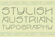 Seebad Grado, a Font by Brendan Ciecko (Thumbnail 3 of 5)