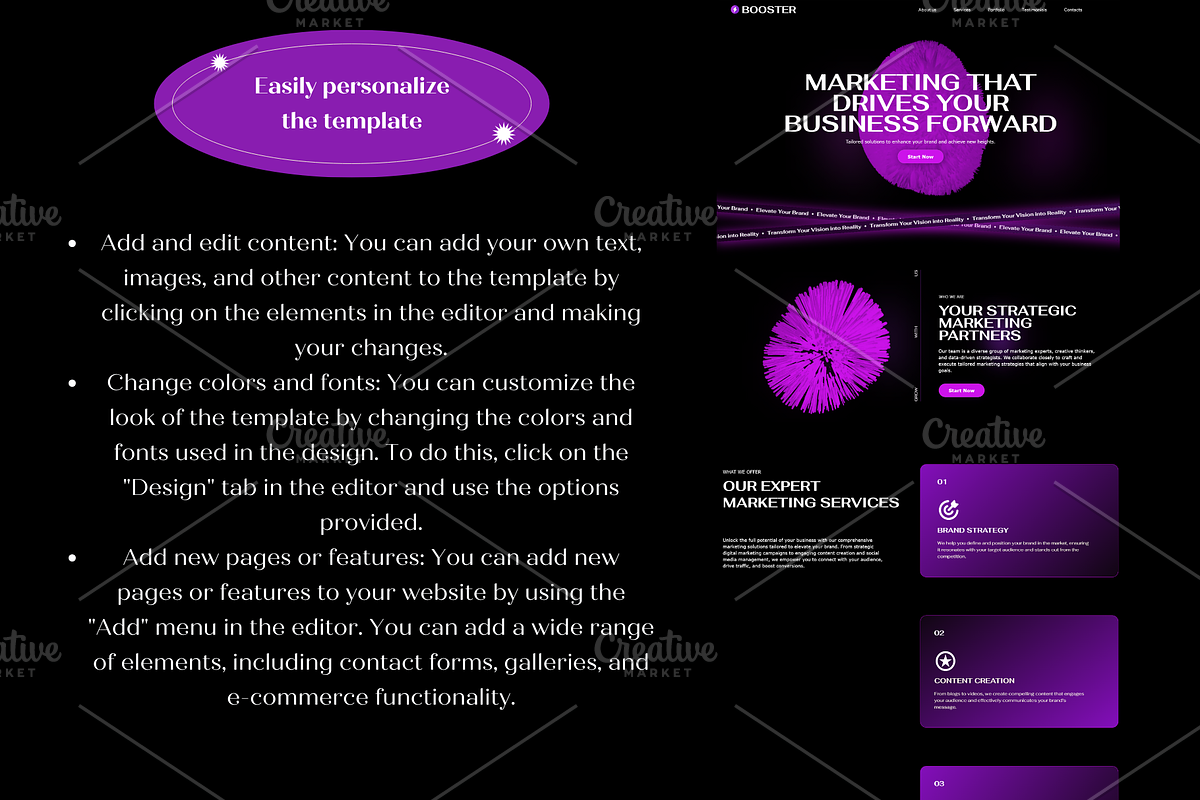 Marketing Agency Website Wix Studio, a Wix Template by Wixify Studio (Photo 5 of 5)
