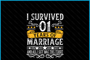 1st Wedding Anniversary Couples1Year, a Graphic by Creativeusart (Thumbnail 2 of 4)