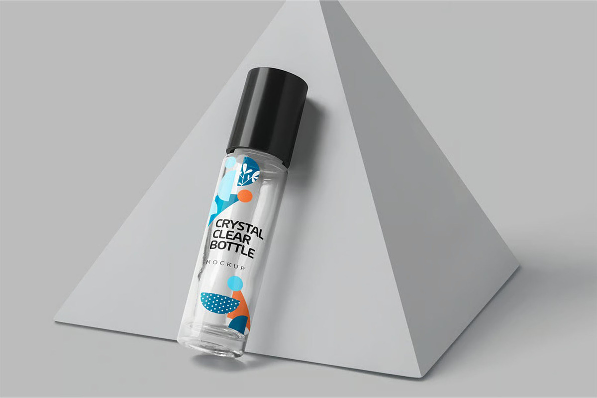 Roll On Oil Bottle Mockups, a Product Mockup by megostudi0 (Photo 4 of 6)
