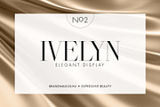 Ivelyn - Elegant Display Font, a Serif Font by Brand Mágus (Thumbnail 1 of 8)