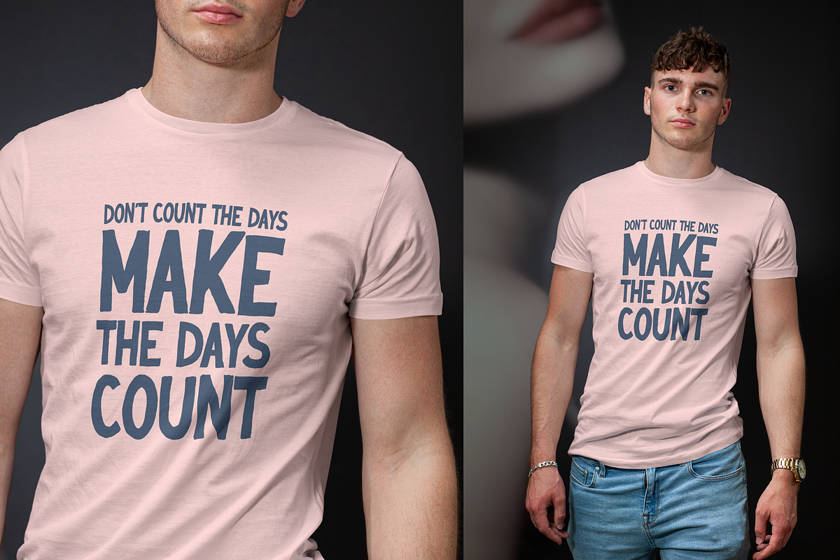 Men's T-shirt Mock-up, a Shirt Mockup by Mint Pixels (Photo 2 of 7)