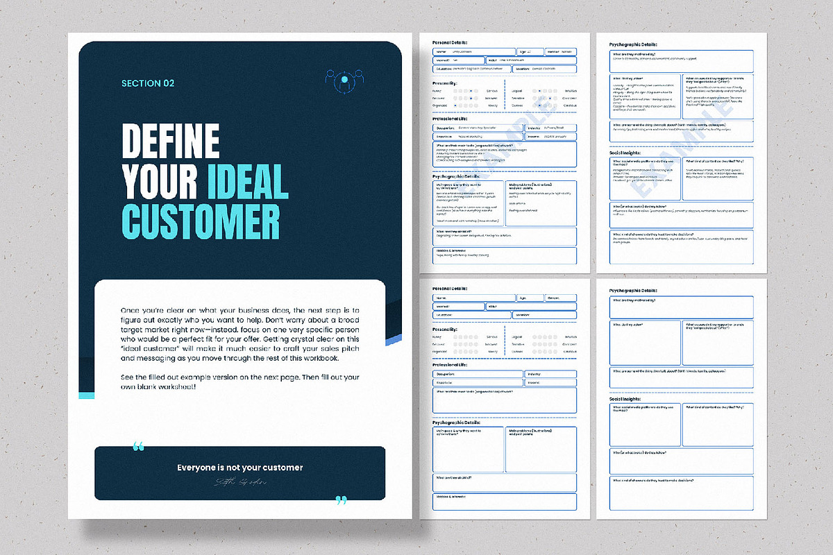Marketing Strategy Workbbook preview 5