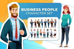 Business People Character Set