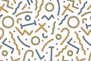 Abstract seamless patterns, a Pattern Graphic by Good Studio (Thumbnail 2 of 6)